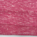 Polyester Blend Melange Knitted Rib Fabric